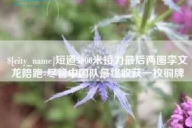 海宁短道5000米接力最后两圈李文龙陪跑-尽管中国队最终收获一枚铜牌