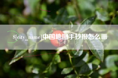 海宁中国地图手抄报怎么画
