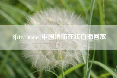 海宁中国消防在线直播回放