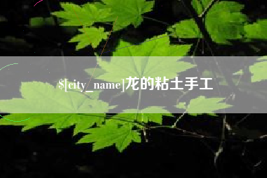 海宁龙的粘土手工