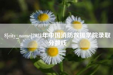 海宁2021年中国消防救援学院录取分数线