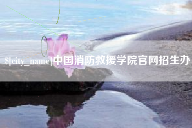 海宁中国消防救援学院官网招生办