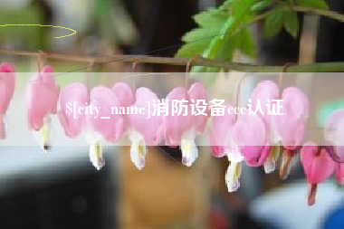 海宁消防设备ccc认证
