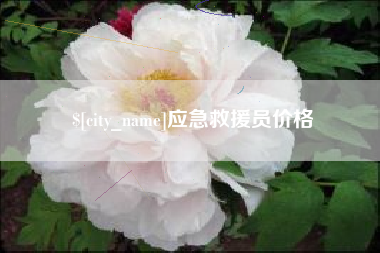 海宁应急救援员价格