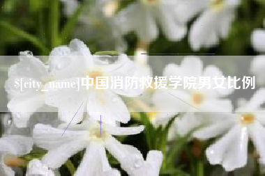 海宁中国消防救援学院男女比例