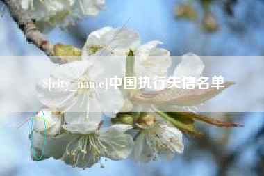 海宁中国执行失信名单