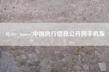 海宁中国执行信息公开网手机版