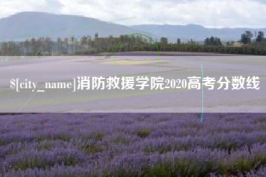 海宁消防救援学院2020高考分数线