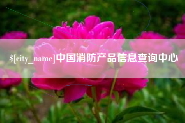 海宁中国消防产品信息查询中心