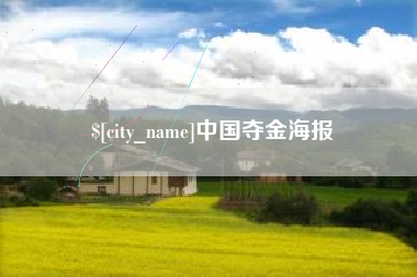 海宁中国夺金海报