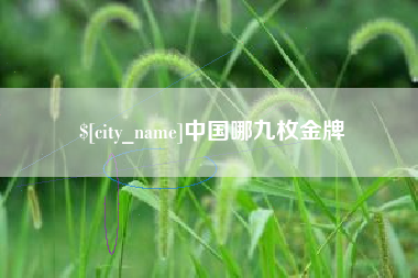 海宁中国哪九枚金牌