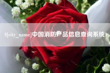 海宁中国消防产品信息查询系统1