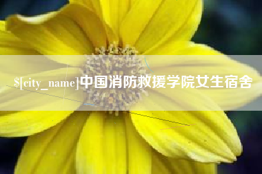 海宁中国消防救援学院女生宿舍