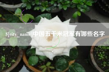 海宁中国五千米冠军有哪些名字